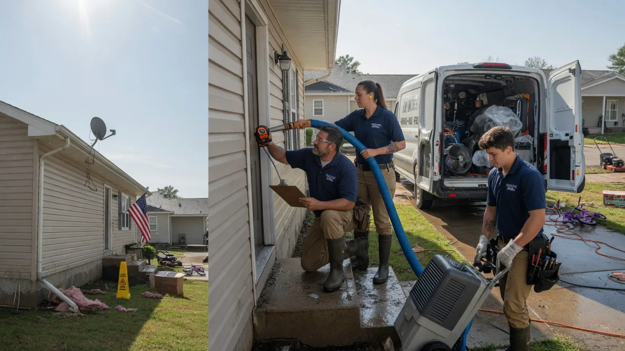 Ceiling Water Damage Restoration in Oakpark, VA near me